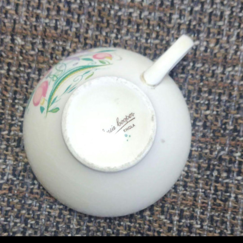 スージークーパー　 カップ ソーサー　プレート　ドレスデンスプレイ スージークーパー「ドレスデンスプレイ」トリオ（その②）ほぼ未使用