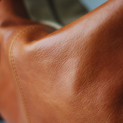 本革×帆布 クラシックメッセンジャーバッグ フロントレザー キャンバス ショルダーベルト太め 斜め掛け B-381 8枚目の画像