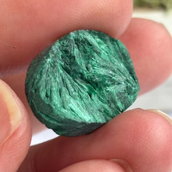 マラカイト（孔雀石）シャトヤンシー 原石 ルース 33 天然石 天然色 13枚目の画像