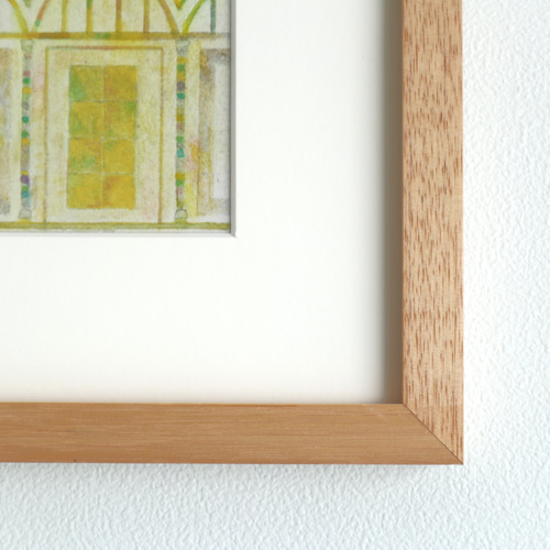 心を癒す教会アート｜教会の扉（イエロー）｜神聖な光を届ける