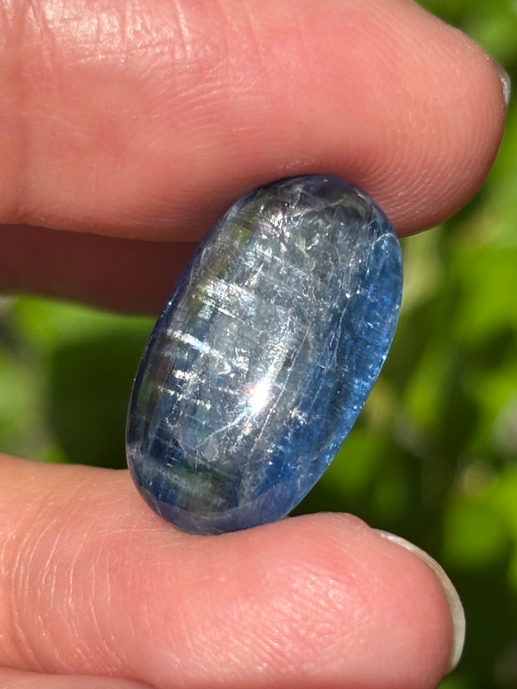 カイヤナイト in クォーツ｜ルース 10 天然石 天然色 12枚目の画像