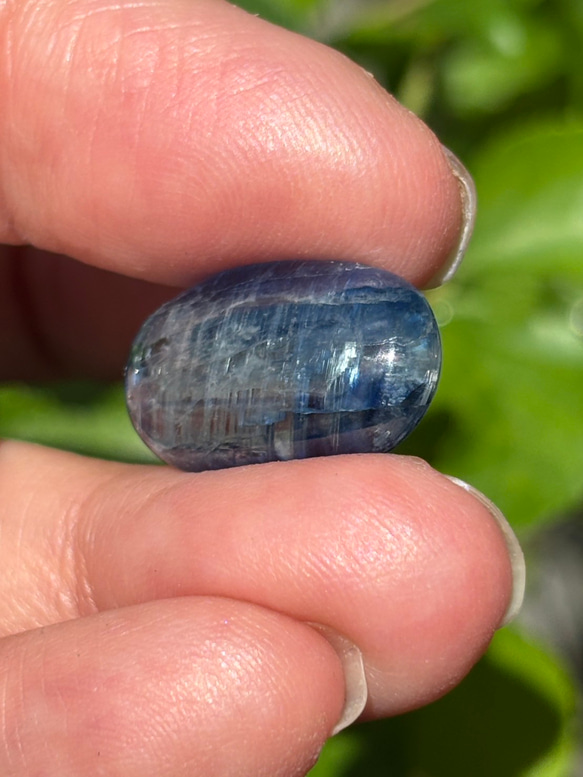 カイヤナイト in クォーツ｜ルース 10 天然石 天然色 9枚目の画像