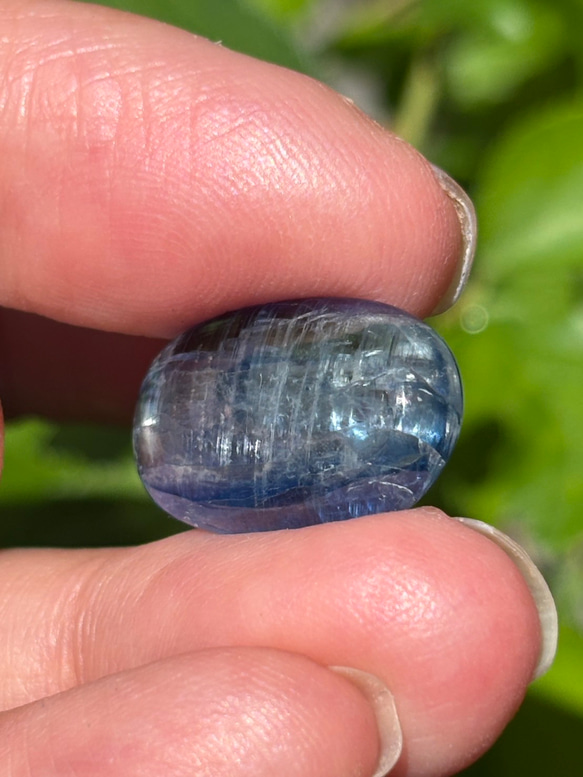 カイヤナイト in クォーツ｜ルース 10 天然石 天然色 8枚目の画像