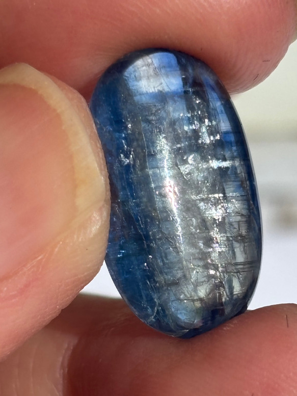 カイヤナイト in クォーツ｜ルース 10 天然石 天然色 17枚目の画像