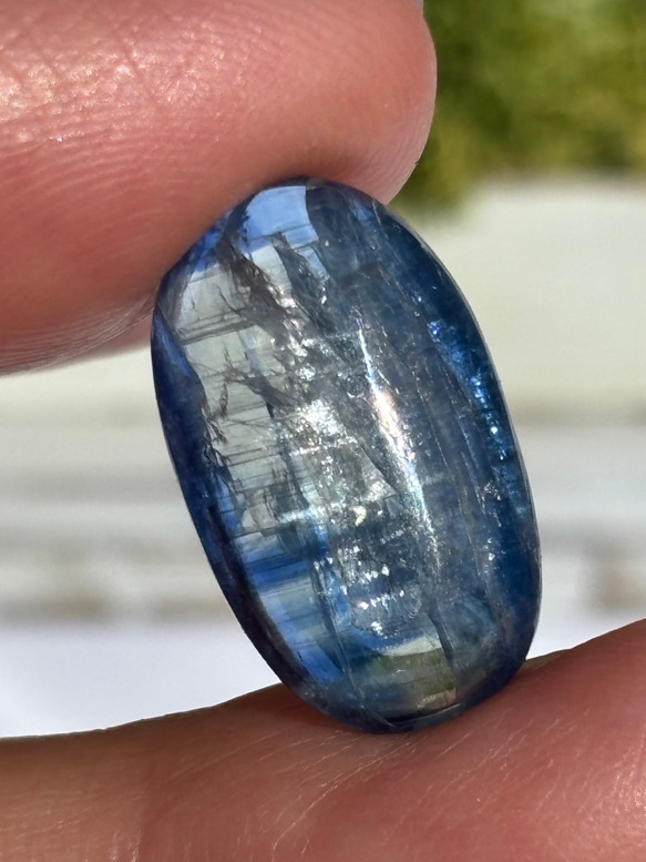 カイヤナイト in クォーツ｜ルース 10 天然石 天然色 16枚目の画像