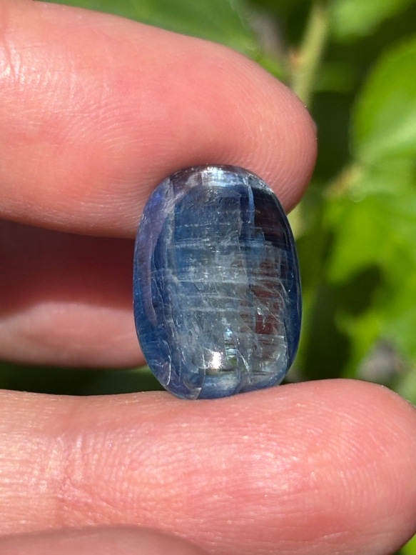 カイヤナイト in クォーツ｜ルース 10 天然石 天然色 5枚目の画像