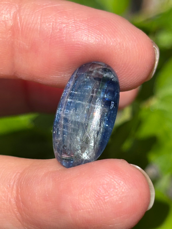 カイヤナイト in クォーツ｜ルース 10 天然石 天然色 7枚目の画像