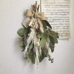 ミモザのモビール ドライフラワー モビール Eucalyptus 通販 17472648