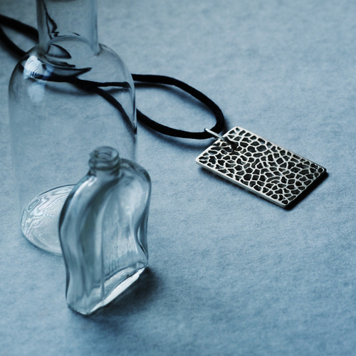 木漏れ日 透かし コード ネックレス シルバー925 ネックレス