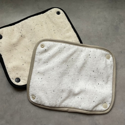 　エルゴ対応　パイル生地　つぶつぶ　サッキングパット　肩紐カバー　抱っこ紐カバー　 3枚目の画像