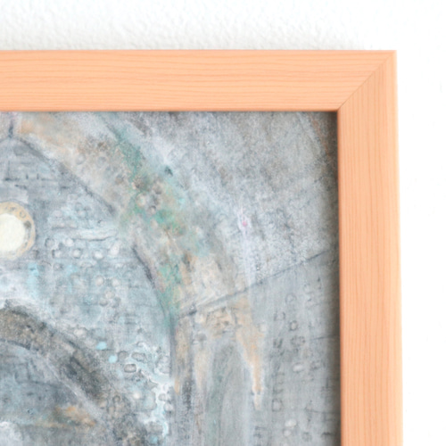 心を癒す教会アート｜光と影が交差する教会｜神聖な光を届ける日本画インテリア 心を癒す教会アート｜光と影が交差する教会｜神聖な光を届ける