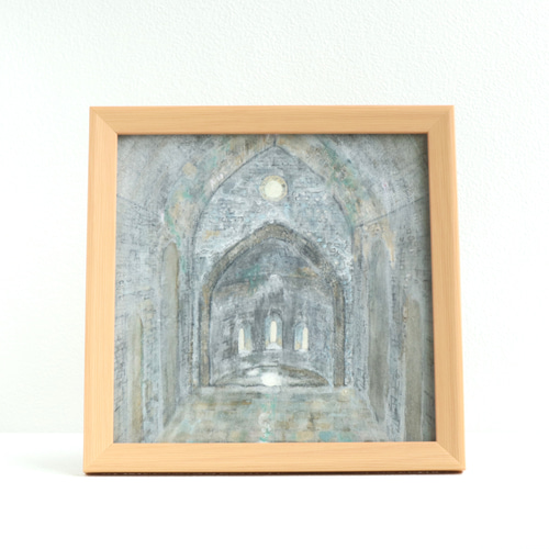 心を癒す教会アート｜光と影が交差する教会｜神聖な光を届ける日本画