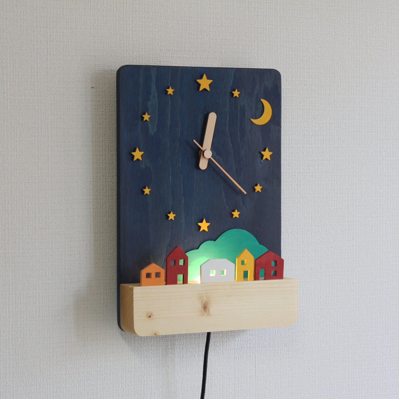 おやすみCLOCK 街の灯