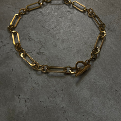 ー anguleux necklaceー　サージカルステンレス　チェーンネックレス　ネックレス　アレルギー対応 2枚目の画像