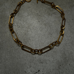 ー anguleux necklaceー　サージカルステンレス　チェーンネックレス　ネックレス　アレルギー対応 13枚目の画像