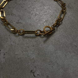 ー anguleux necklaceー　サージカルステンレス　チェーンネックレス　ネックレス　アレルギー対応 10枚目の画像