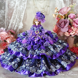 マリーアントワネット ミスティーパープル＆エレガントゴールドの