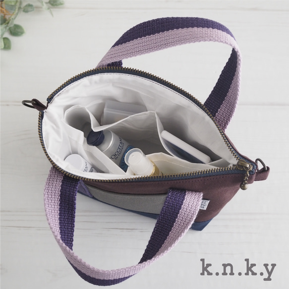 【翌日発送】トートバッグみたいなポーチ　マルチ⑤ 4枚目の画像