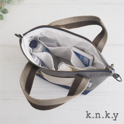 【翌日発送】トートバッグみたいなポーチ　マルチ⑦ 4枚目の画像