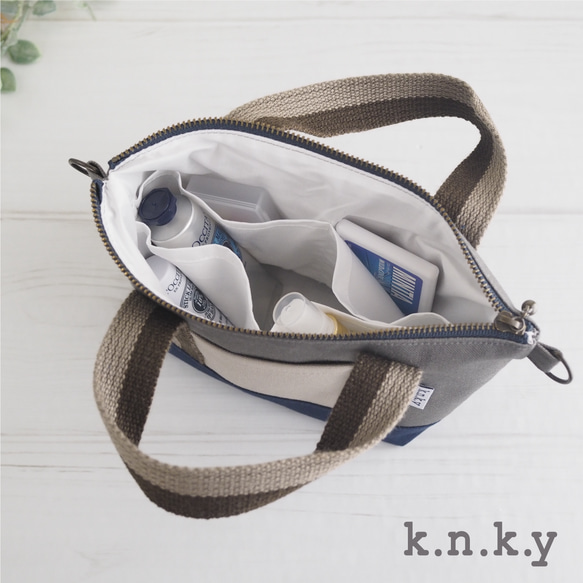 【翌日発送】トートバッグみたいなポーチ　マルチ⑦ 4枚目の画像