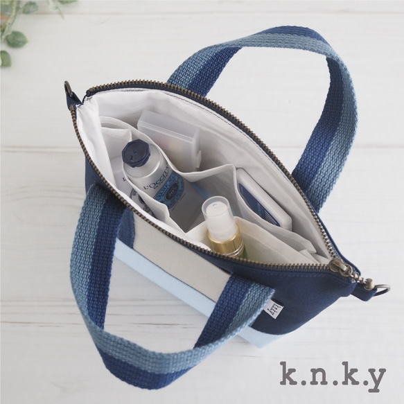 【翌日発送】トートバッグみたいなポーチ　マルチ⑥ 4枚目の画像