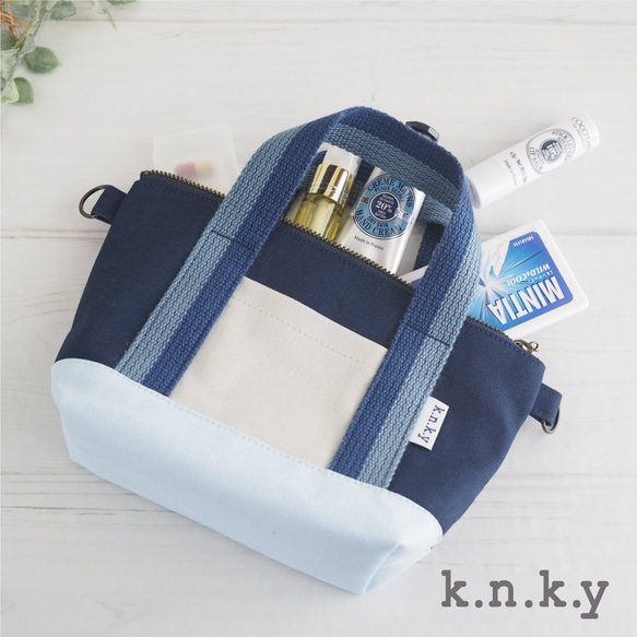 【翌日発送】トートバッグみたいなポーチ　マルチ⑥ 5枚目の画像