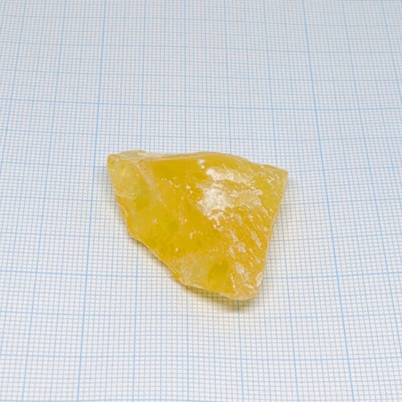 天然石 オレンジカルサイト 原石 23g 標本・素材 45.3×35.5×15mm 2枚目の画像