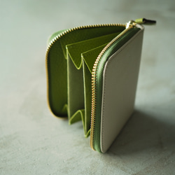 【新色】Square Around fastener wallet｜ 彩りが織りなす上質な日常 1枚目の画像