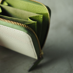 【新色】Square Around fastener wallet｜ 彩りが織りなす上質な日常 4枚目の画像