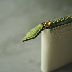 【新色】Square Around fastener wallet｜ 彩りが織りなす上質な日常 10枚目の画像