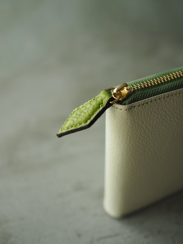 【新色】Square Around fastener wallet｜ 彩りが織りなす上質な日常 10枚目の画像