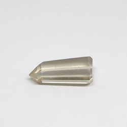 天然石 スモーキークォーツ 六角柱 シングルポイント 4g 標本・素材