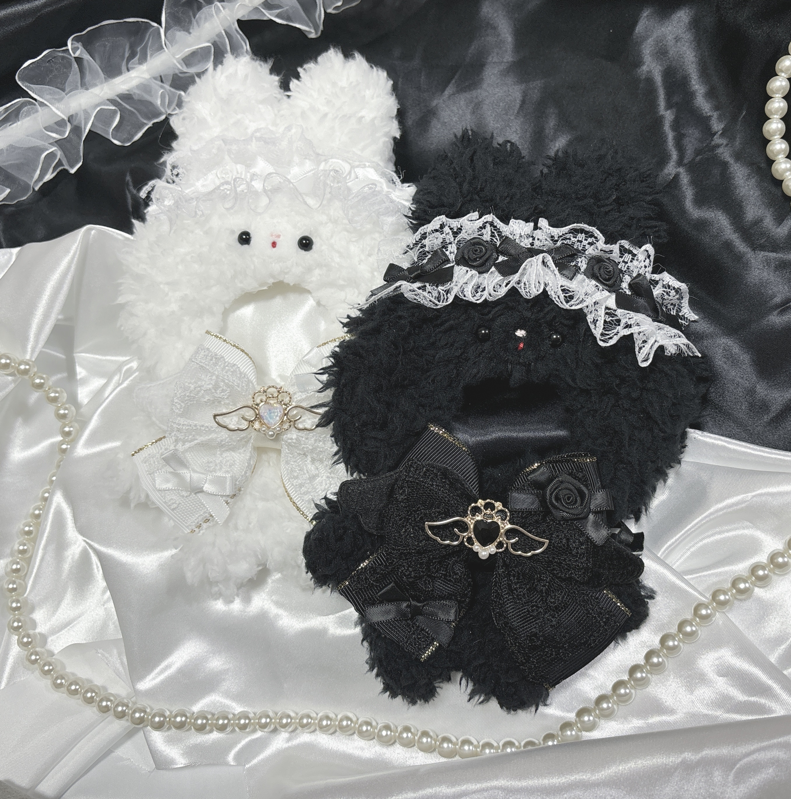 10-14cm ぬいぐるみ用　着ぐるみ　ぬい服　おすわり　クリーム
