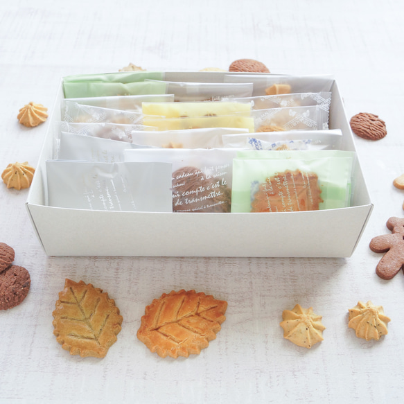 『クッキー詰め合わせボックス（M）』ラッピング無料サービス中♪ 2枚目の画像