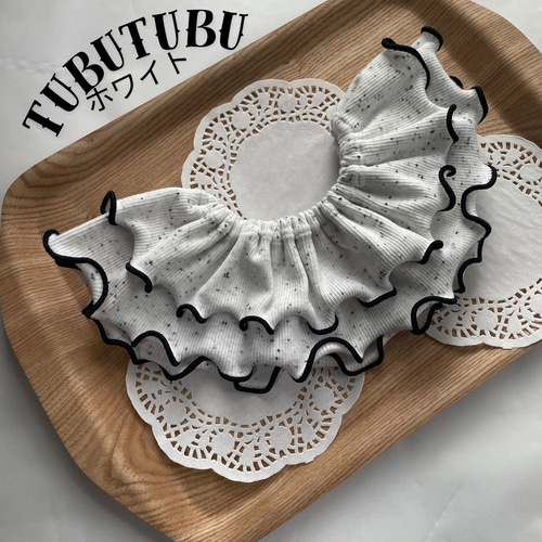 即納 \韓国生地のつぶつぶスタイ//韓国生地 メロウスタイ フリル