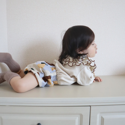 再販˚✧即納 送料込み\韓国生地のつぶつぶスタイ//韓国生地