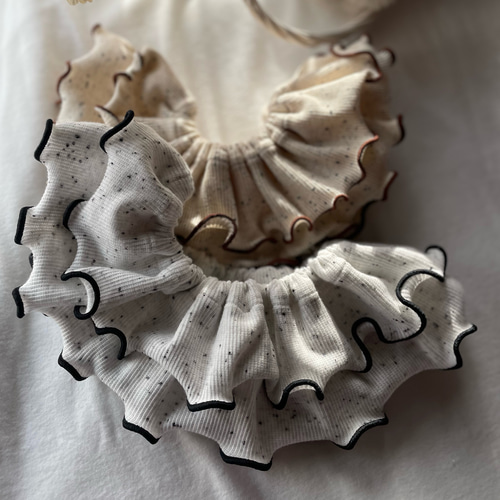 再販˚✧即納 送料込み\韓国生地のつぶつぶスタイ//韓国生地