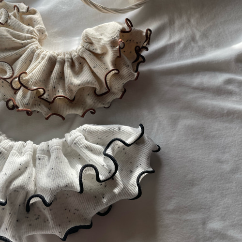 再販˚✧即納 送料込み\韓国生地のつぶつぶスタイ//韓国生地