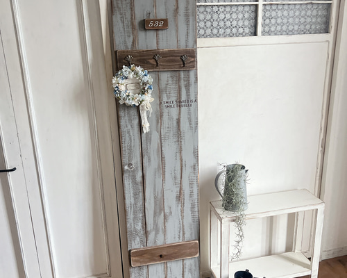 アンティーク調 ドアオブジェ シャビーシック インテリア フォト