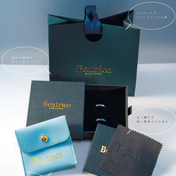 ≪初回限定10点限り»【波羅（はら）- Titanium Ring】 水と織りの調和を纏う、悟りと完成の象徴 ─ 4枚目の画像