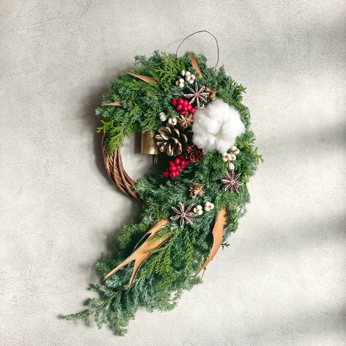 3.クリスマスリース 予約販売】フレッシュリース 