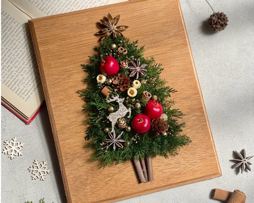 壁掛け ナチュラル クリスマスツリー / クリスマスツリー / 壁掛け
