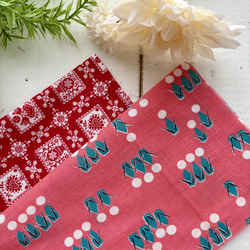 アンティーク古布・和裂・着物柄生地 大きめまとめて10枚・60 はぎれ