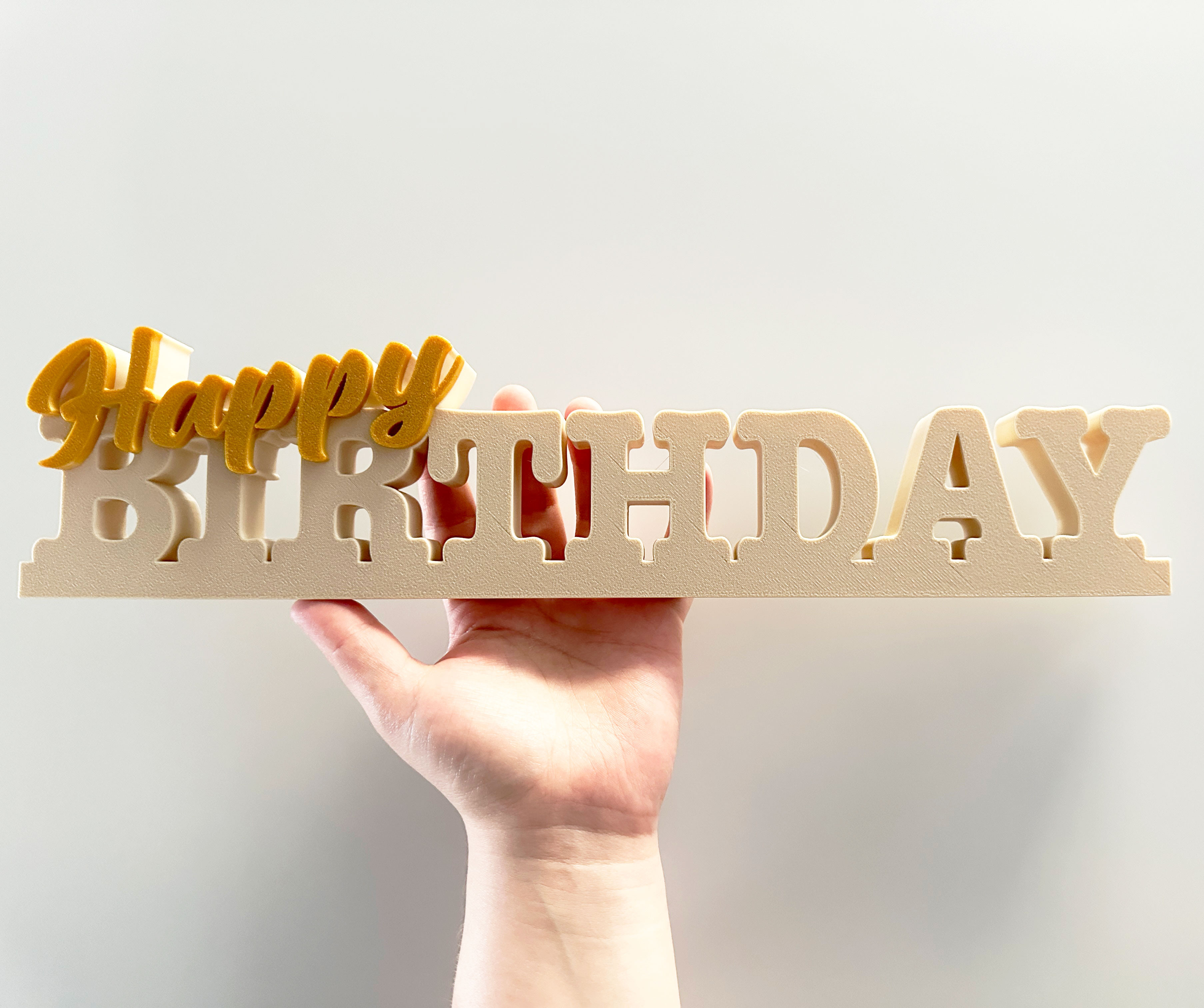 HAPPY BIRTHDAYプレート