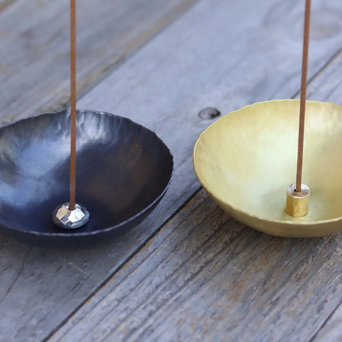 ころりとしたお香立て [ 錫銀香鉢 ] ディフューザー・アロマポット