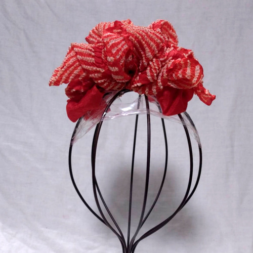 9263】七五三☆顎紐リボン別途☆ひな祭り・成人式・髪飾り