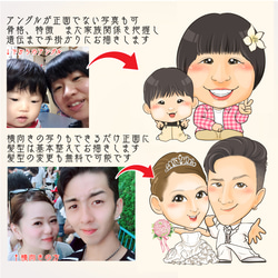 似顔絵　退職祝い・名前ポエム・感謝状【画風→GSP】 11枚目の画像