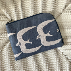 ⚮̈ミナペルホネン jungle relief シプリバッグ 巾着ショルダー