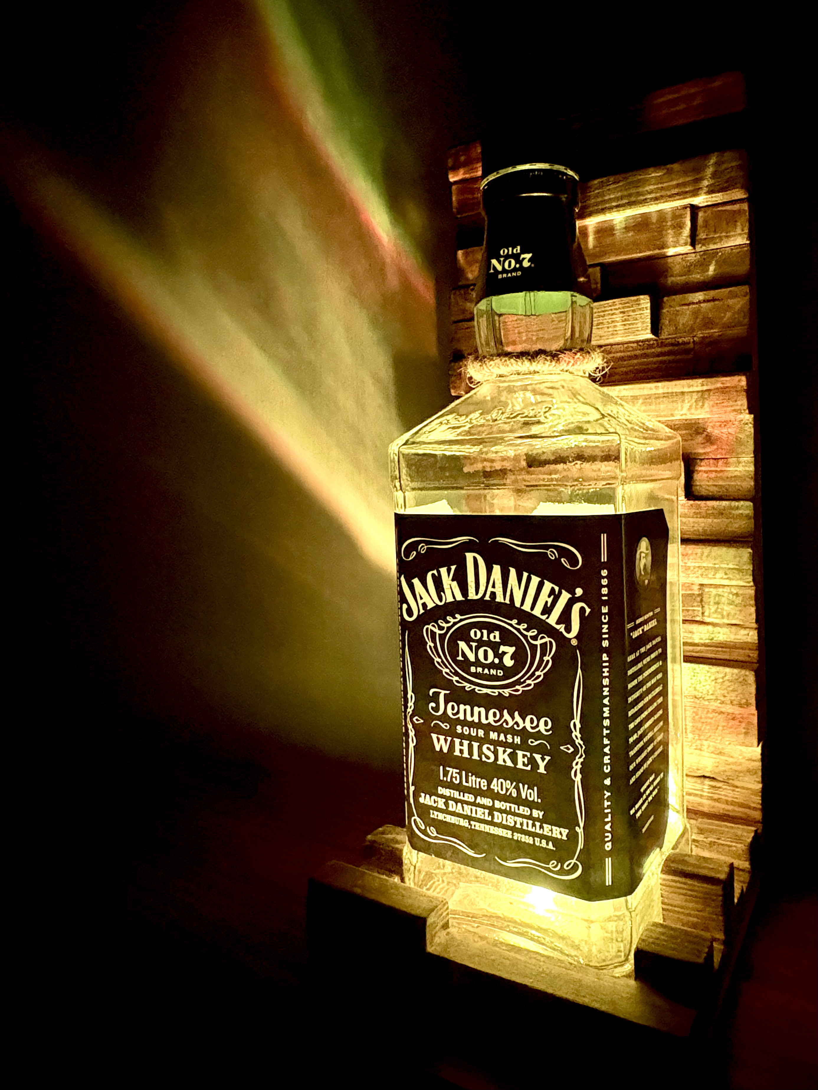 大人オシャレな！インテリア照明、オブジェライト、ジャックダニエル、ライト