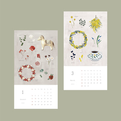 【再販2】Blomary カレンダー　B4変形サイズ 3枚目の画像